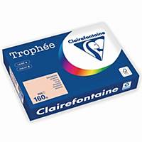 Clairef. Multifunktionspapier Trophée 1104C, A4, 160 g/m², lachs, pas. 250Bl