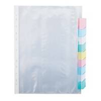 BINDERMAX PDT-010 Punched Pocket Dividers A4 - Pack of 10