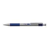 Guľôčkové pero Zebra F-301, klikacie, 0,7 mm, modré
