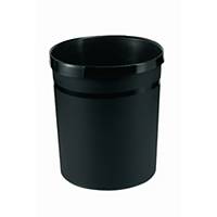 Han waste bin plastic 18 litres black