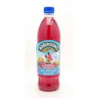 Robinsons Apple and Blackcurrant Squash No Added Sugar Bottle 1 Litre - Pk of 12