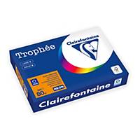 Clairefontaine Farbpapier, Trophée, A4, 80g/m², neon orange