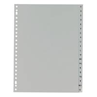 IndX alphabetical dividers PP 23-holes
