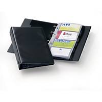Durable Visifix business card folder for 96 cards black