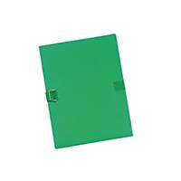 Exacompta folder with acordion spine cardboard 287g green