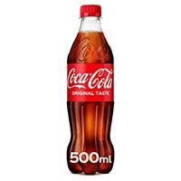 Soda Coca-Cola, le paquet de 24 bouteilles de 0,5 l