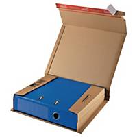 ColomPac® Versandbox für Ordner, 320 x 290 x 35 bis 80 mm, braun