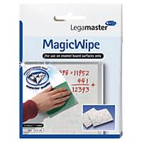 Legamaster MagicWipe reinigingsdoek voor whiteboard, pak van 2 stuks