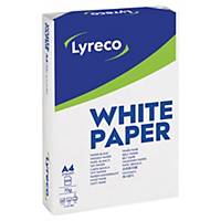 ลีเรคโก กระดาษถ่ายเอกสาร A4 70 แกรม สีขาว 1 รีม บรรจุ 500 แผ่น