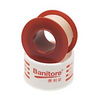 Banitore 便利妥 膚色絲質卷裝膠布 25毫米 x 5米