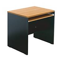 ITOKI โต๊ะทำงานไม้ WCTF80 สีเชอรี่/ดำ