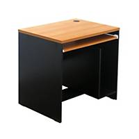 ITOKI โต๊ะทำงานไม้ SCU80 สีเชอรี่/ดำ