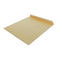 Saco carta prolongado Lyreco - banda adesiva - 184 x 261 mm - Kraft - Caixa 250