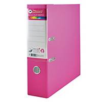 HORSE H-1002 Lever Arch File Cardboard F 3   Pink