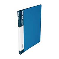 Data Base MT-20 Clear Display Book 20 Pockets A4 Blue