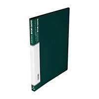 Data Base MT-20 Clear Display Book 20 Pockets A4 Green