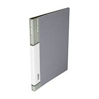 Data Base MT-20 Clear Display Book 20 Pockets A4 Grey