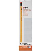 BX12 DONGA PENCILS WITH ERASER HB