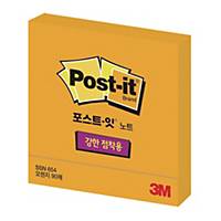 POST IT SUPER STICKY 654 NOTE 76X76 ORGE
