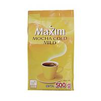 MAXIM MOCHA INSTANT BLACK COFFEE REFILL 500G