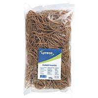 Lyreco Rubber Bands 2x200mm - 500g