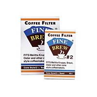 PK40 GROUND COFFEE FILTER PAPER F/5-7PERS