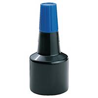 Encre pour tampon encreur n°2 - bleu - flacon plastique de 30 ml