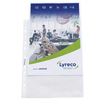 Pouches per plastificazione Lyreco A4 finitura lucida retro adesivo - conf.  100