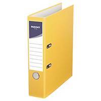 Lyreco Budget lever arch file PP spine 75 mm yellow