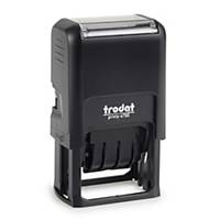 TRODAT 4750 PRINTY SELF-INKING  PAID  DATER STAMP - 4MM CHARACTER SIZE