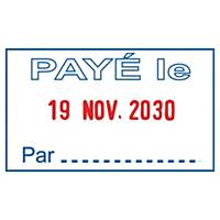 Trodat Printy 4750/L dater stamp non customizable FR  Payé le 