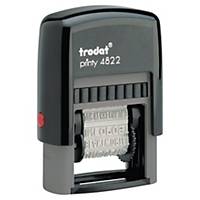 Trodat Printy dial-a-phrase stamp 4822 NL