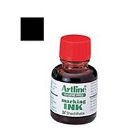 Artline Permanent Marker Refill Ink 20ml  Black