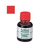 Artline Permanent Marker Refill Ink 20ml Red