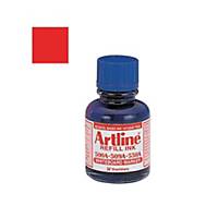 Artline Whiteboard Marker Refill Ink 20ml Red
