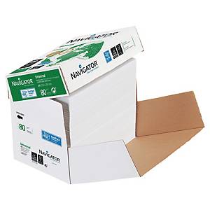 CLAIREFONTAINE Box de 2500 feuilles papier Blanc CLAIRALFA 80 grammes  format A4