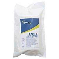 Lyreco Multi-Purpose Wipe Refills 100-Wipes