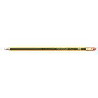 Crayon de bois Staedtler Noris 122 - HB - embout gomme - boîte de 12