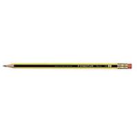 Staedtler Noris Pencil HB Eraser-Tip - Pack Of 12