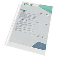 LEITZ PREMIUM A4 TOP OPENING PUNCHED POCKETS - PACK OF 100