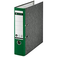 Leitz 1080 lever arch file 180 degrees spine 80 mm cloud marble green