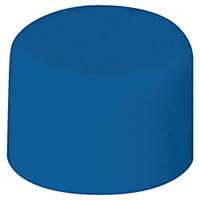 Lyreco Blue Magnets 12Mm (Hold 2 Sheets) - Pack Of 20