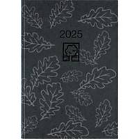 Zettler - Taschenkalender - 610-1001 - 1 Tag pro Seite - 102 x 142 mm - schwarz