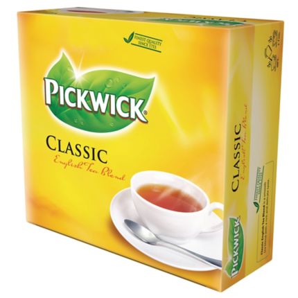 Doe het niet Excursie Comorama Pickwick Classic English Blend thee, doos van 100 theezakjes