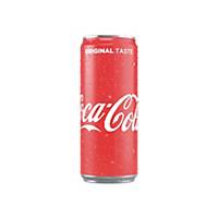 Coca Cola 33 cl, 24 lattine