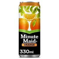 Minute Maid orange juice can 33 cl - pack of 24