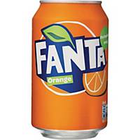 BOX OF 24 FANTA CANS 33CL