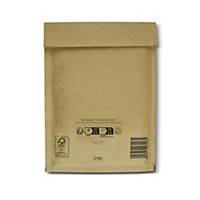 Mail Lite Bubble Lined Gold Postal Bags C0 150X210mm Box of 100