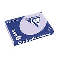 Clairefontaine Trophée 1068C gekleurd A3 papier, 160 g, lila, per 250 vel