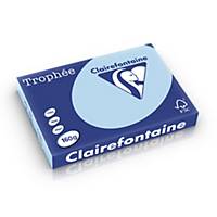 Clairefontaine Trophée 1113 gekleurd A3 papier, 160 g, blauw, per 250 vel